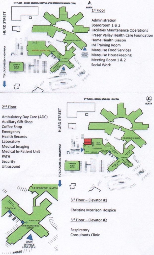 Mission Hospital Map